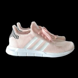 Adidas Womens Swift Run Icy Pink Cloud White Shoes